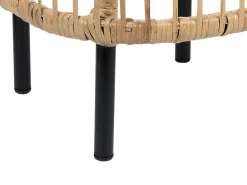 Garten Rattan Couchtisch 67 X 67 Cm Natur Cesenatico
