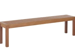 Gartenbank Eukalyptusholz Hellbraun 170 Cm Monsano