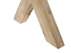 Gartenbank Faserzement / Akazienholz Grau / Heller Holzfarbton 200 Cm Olbia