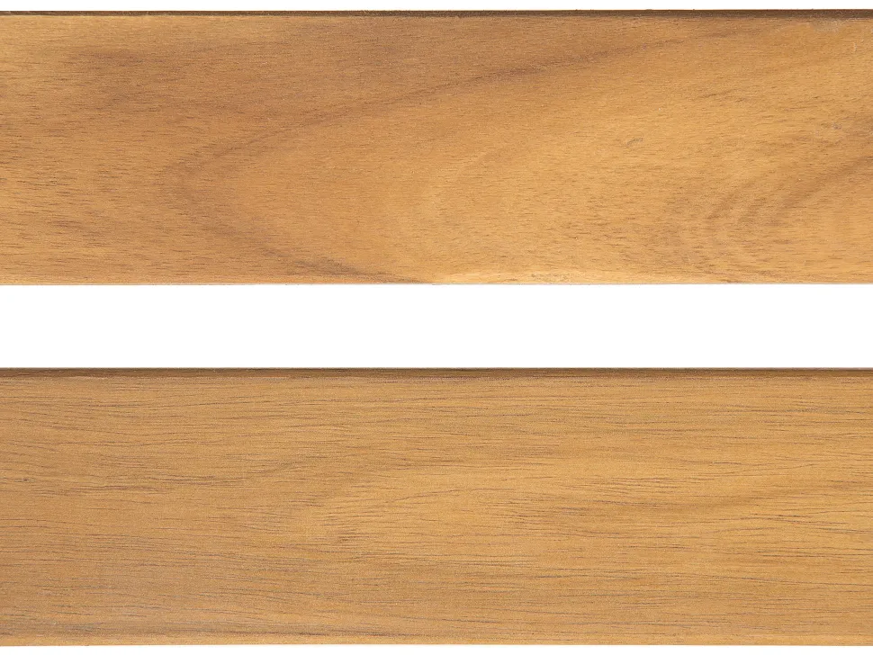 Gartenbank Zertifiziertes Holz Hellbraun 160 Cm Auflage Taupe Vivara