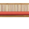 Gartenbank Zertifiziertes Holz Hellbraun 160 Cm Auflage Terracotta Vivara