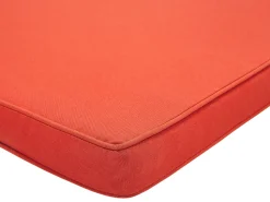 Gartenbank Zertifiziertes Holz Hellbraun 160 Cm Auflage Terracotta Vivara