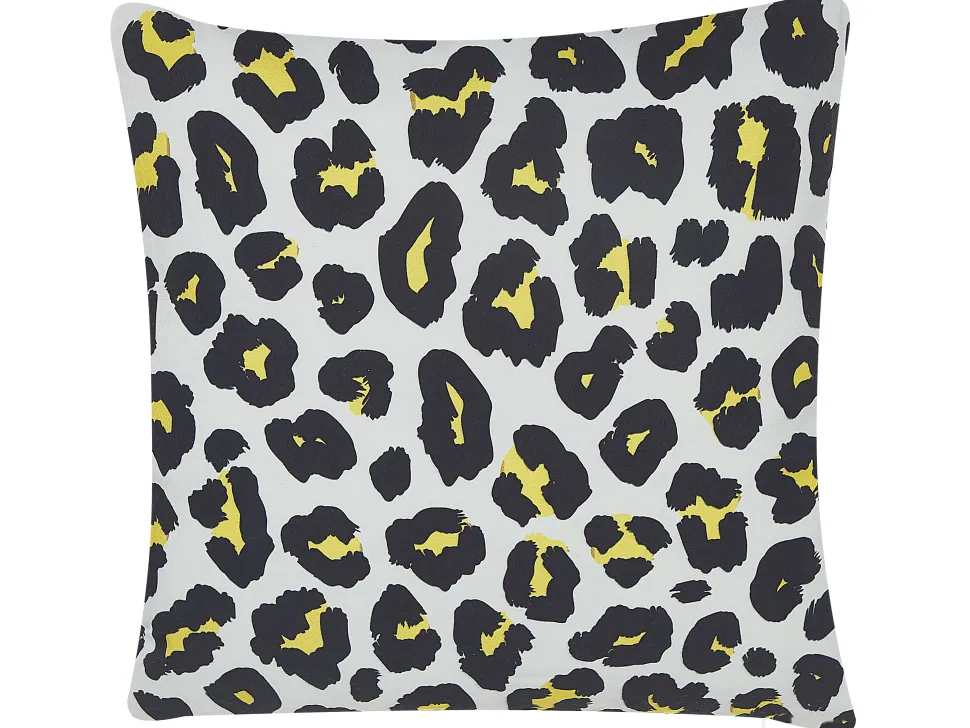 Gartenkissen Tierfell-Motiv Schwarz / Weis 45 X 45 Cm 2Er Set Karditsa