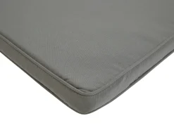 Gartenliege Akazienholz Hellbraun Auflage Graphitgrau Rollbar Java