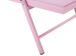 Gartenliege Aluminium Textilbespannung Rosa Portofino