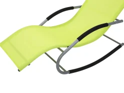Gartenliege Limettengrun Textil Schaukelfunktion Carano