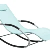 Gartenliege Mintgrun Textil Schaukelfunktion Carano