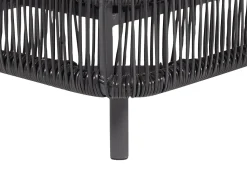Gartenliege Rattan Grau Osini