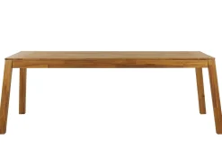 Gartenmöbel Set Akazienholz Hellbraun 6-Sitzer 5-Teilig Livorno