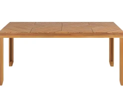 Gartenmöbel Set Akazienholz Hellbraun 4-Sitzer Baratti