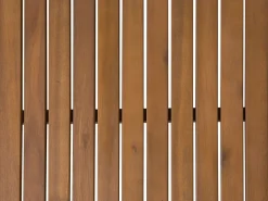 Gartenmöbel Set Akazienholz Hellbraun 8-Sitzer 10-Teilig Sassari