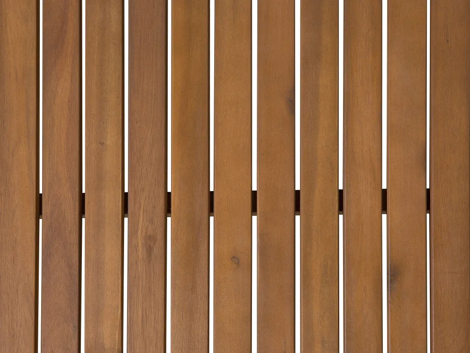 Gartenmöbel Set Akazienholz Hellbraun 8-Sitzer 10-Teilig Sassari