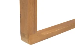 Gartenmöbel Set Akazienholz Hellbraun 8-Sitzer 10-Teilig Sassari