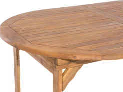 Gartenmöbel Set Akazienholz Hellbraun 8-Sitzer Maui