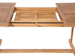 Gartenmöbel Set Akazienholz Hellbraun 8-Sitzer Maui
