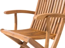 Gartenmöbel Set Akazienholz Hellbraun 8-Sitzer Maui