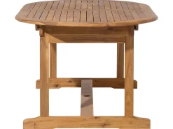 Gartenmöbel Set Akazienholz Hellbraun 8-Sitzer Maui