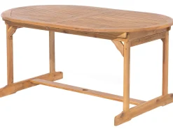 Gartenmöbel Set Akazienholz Hellbraun 8-Sitzer Maui