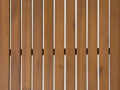 Gartenmöbel Set Akazienholz Hellbraun 6-Sitzer 8-Teilig Sassari
