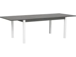 Gartenmöbel Set Aluminium Dunkelgrau 6-Sitzer Pancole