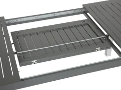 Gartenmöbel Set Aluminium Dunkelgrau 6-Sitzer Pancole