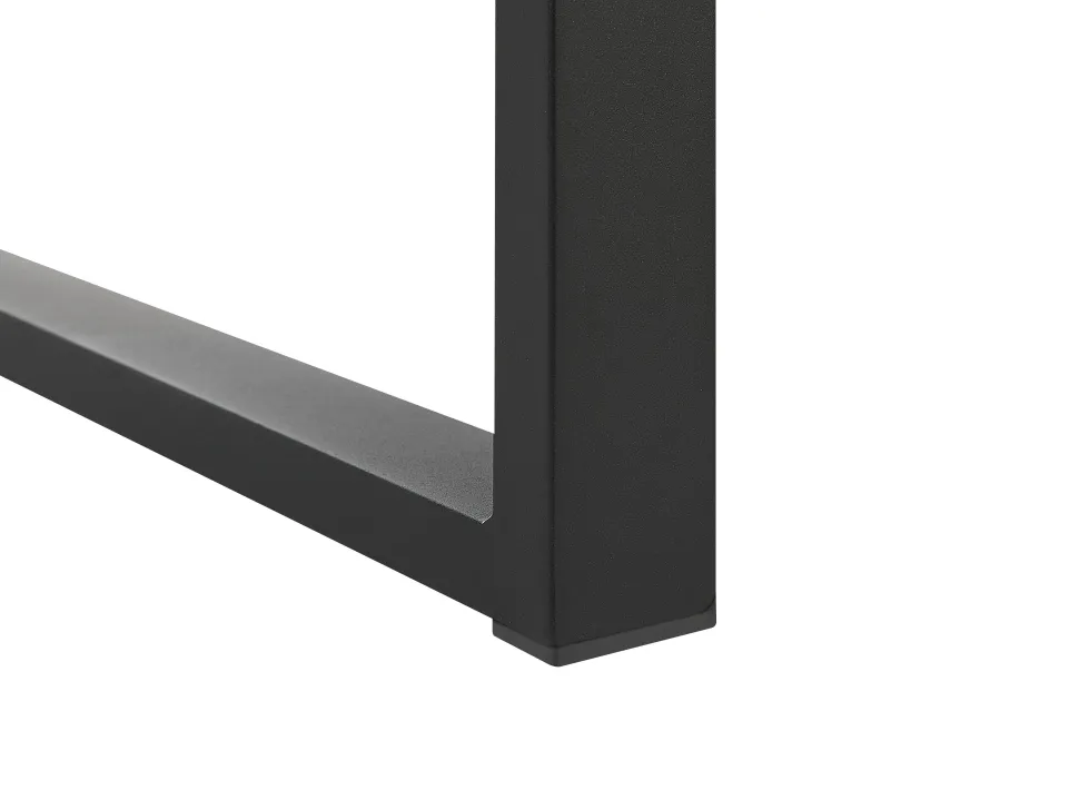 Gartenmöbel Set Aluminium Schwarz 8-Sitzer Auflagen Grau Valcanetto/Taviano