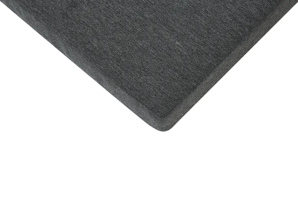 Gartenmöbel Set Aluminium Schwarz 8-Sitzer Auflagen Grau Valcanetto/Taviano