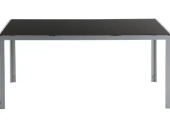 Gartenmöbel Set Aluminium Schwarz 6-Sitzer Catania