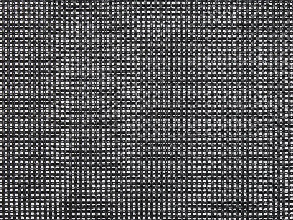 Gartenmöbel Set Aluminium Schwarz 4-Sitzer Stühle Schwarz Caspri