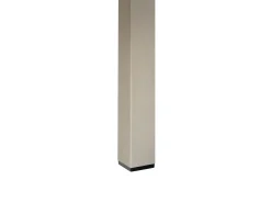 Gartenmöbel Set Aluminium Kunstholz Schwarz 6-Sitzer Vernio