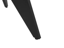Gartenmöbel Set Aluminium Schwarz / Grau 4-Sitzer Olmetto/Busseto