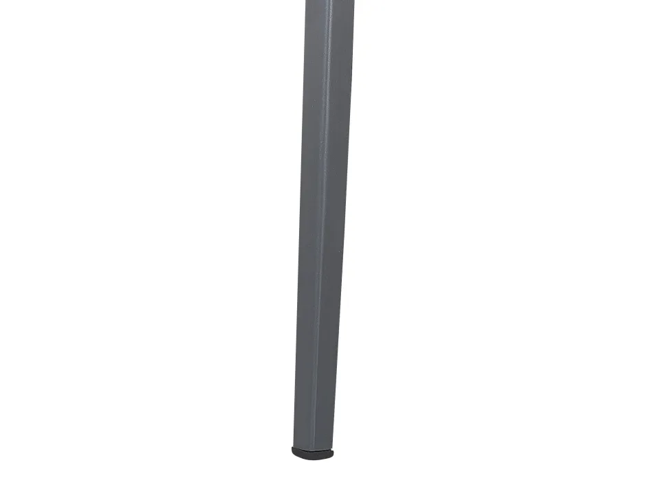 Gartenmöbel Set Aluminium / Flechtseil Grau 4-Sitzer Mileto