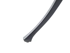 Gartenmöbel Set Aluminium Schwarz 4-Sitzer Ancona