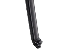 Gartenmöbel Set Aluminium Schwarz 4-Sitzer Ancona