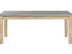 Gartenmöbel Set Beton / Akazienholz Grau 6-Sitzer Ostuni
