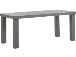 Gartenmöbel Set Beton Grau Tisch Mit 2 Banken U-Form Taranto