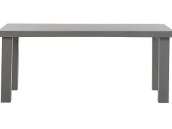 Gartenmöbel Set Beton Grau Tisch Mit 2 Banken U-Form Taranto