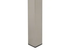 Gartenmöbel Set Crashglas 180 X 90 Cm 6Sitzer Stühle Textilbespannung Grau Grosseto