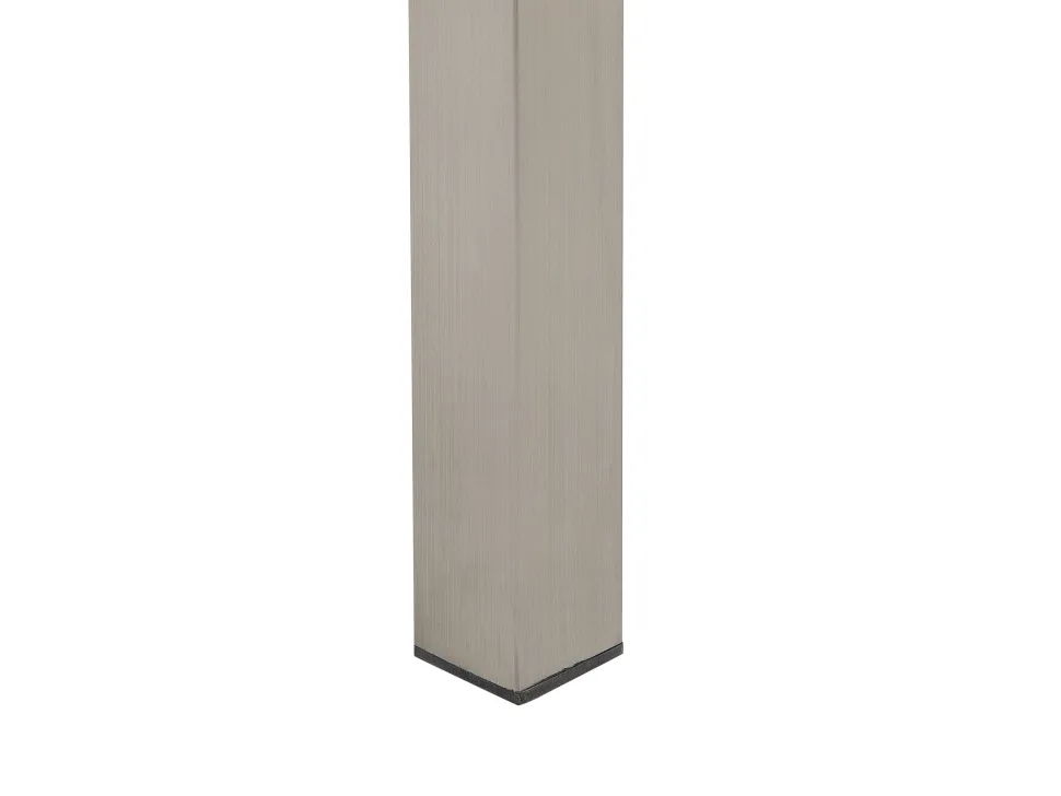 Gartenmöbel Set Crashglas 180 X 90 Cm 6-Sitzer Stühle Rattan Schwarz Grosseto