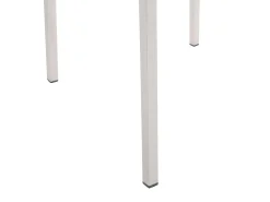 Gartenmöbel Set Crashglas 180 X 90 Cm 6-Sitzer Stühle Textilbespannung Grau Grosseto