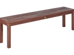 Gartenmöbel Set Eukalyptusholz Dunkelbraun 6-Sitzer Tuscania