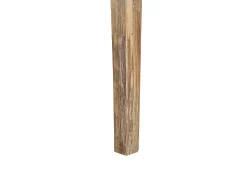 Gartenmöbel Set Faserzement Grau 90 X 90 Cm 4-Sitzer Stühle Beige Olbia