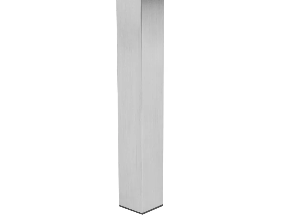 Gartenmöbel Set Granit Grau Poliert 180 X 90 Cm 6-Sitzer Stühle Textilbespannung Grau Grosseto