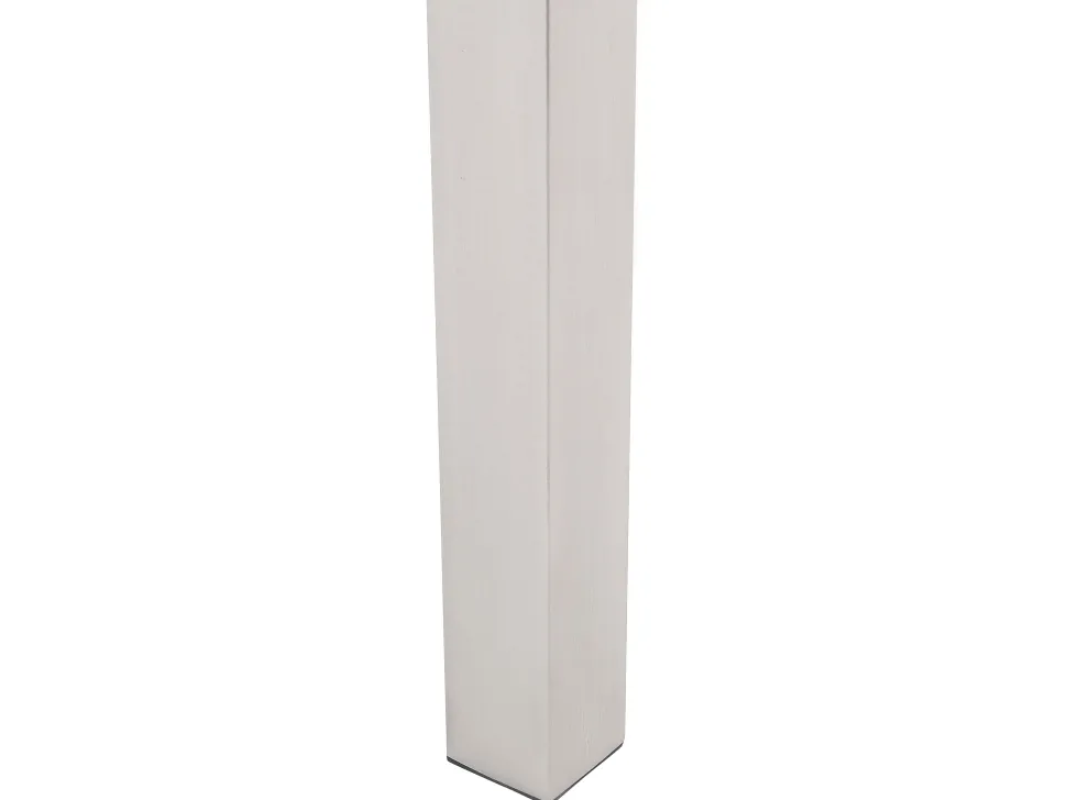 Gartenmöbel Set Grau Granit Poliert 180 X 90 Cm 6-Sitzer Stühle Textilbespannung Weis Grosseto