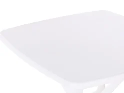Gartenmöbel Set Kunststoff Weis 4-Sitzer Sersale