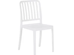 Gartenmöbel Set Kunststoff Weis 4-Sitzer Sersale