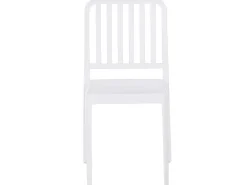 Gartenmöbel Set Kunststoff Weis 4-Sitzer Sersale