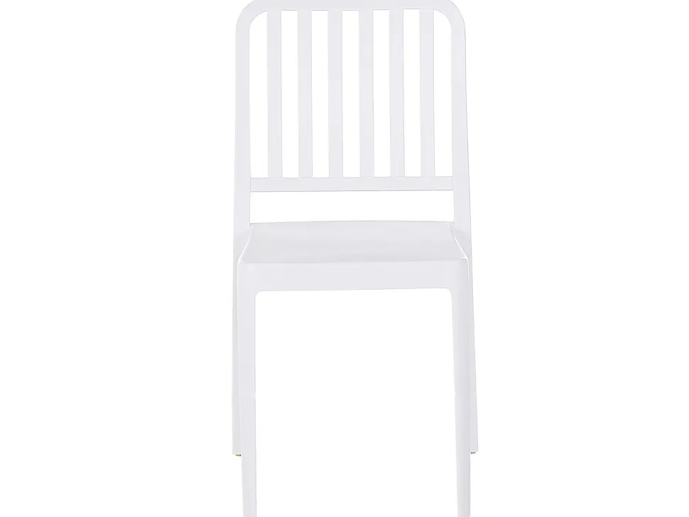 Gartenmöbel Set Kunststoff Weis 4-Sitzer Sersale