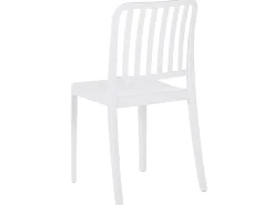 Gartenmöbel Set Kunststoff Weis 4-Sitzer Sersale