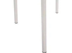 Gartenmöbel Set Naturstein Schwarz Geflammt 180 X 90 Cm 6-Sitzer Stühle Textilbespannung Grosseto